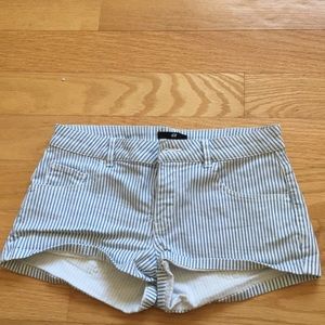 Stripped H&M shorts